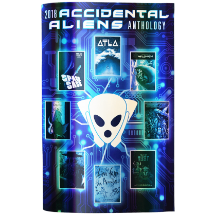 Accidental Aliens Anthology 2018 Hologram Cover