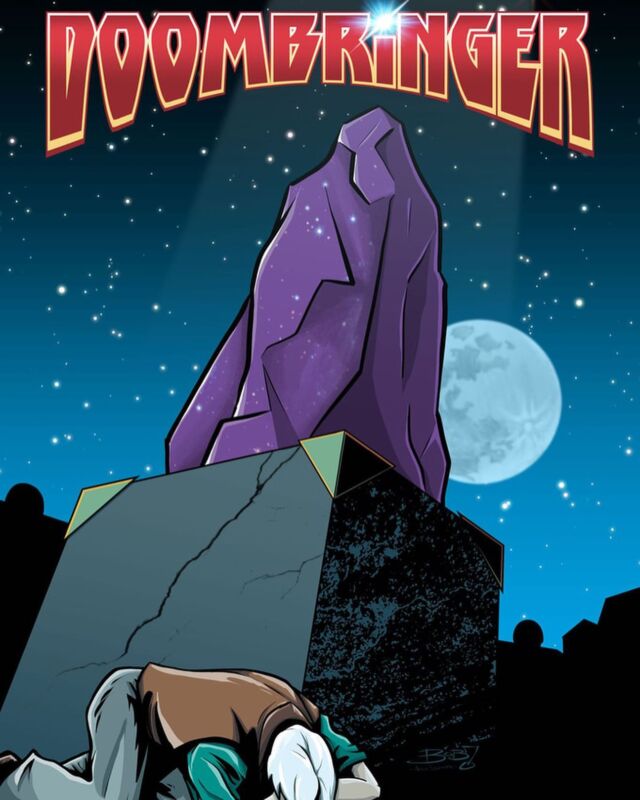 Introducing DOOMBRINGER! A story of myth, prophecy, and family tradition.This story comes to us from @bobdrawsstuff, friend of the aliens who makes his anthology debut! You may have seen him at artist alleys at San Diego Comic Con, Wondercon, and other conventions across Southern California! Support his story as well as several others by tapping the link in our bio!An idyllic kingdom finds its peace shattered overnight when a prophecy, considered a tall tale, moves from myth into reality. One family finds itself at the center of it all as they face the possibility of an oncoming world ending event.
.
.
.
#accidentalaliens #anthology #anthologycomic #kickstarter #crowdfunding #creatorownedcomics #indiecomics #supportindiecomics #indycomics #makecomics #comicart #comicartists #sandiegoartist #sandiegocomicfest #sandiegocomiccon #wondercon #supportlocal #fantasy #fantastyart